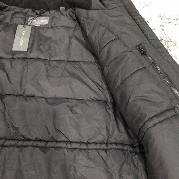 SLATE & STONE Long Hooded Parka - Picture 10 of 10